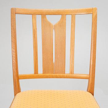 Carl Malmsten, four 'Ulfåsa' chairs, Bodafors, 1964.