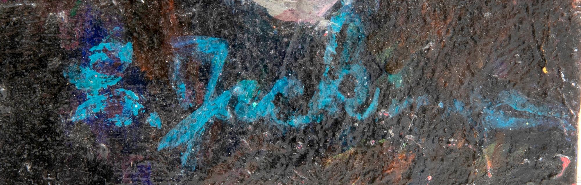 Clifford Jackson, "Self-portrait with masks".