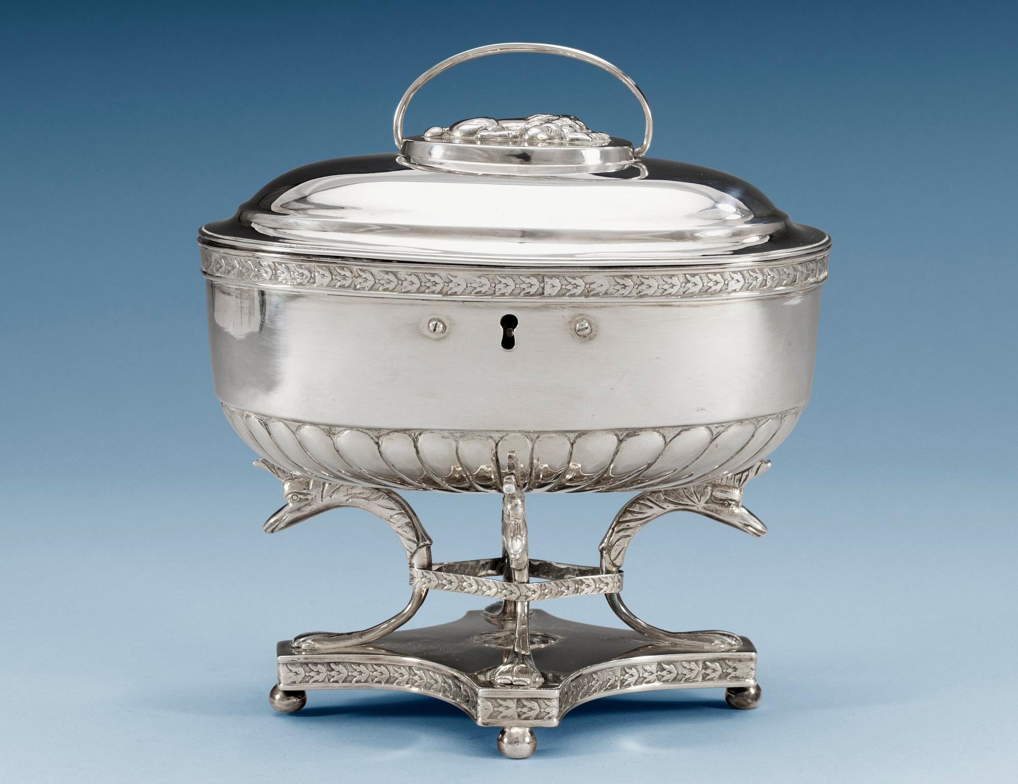 SOCKERSKRIN, av Olof Hagrelius, Mariefred 1832. Empire.