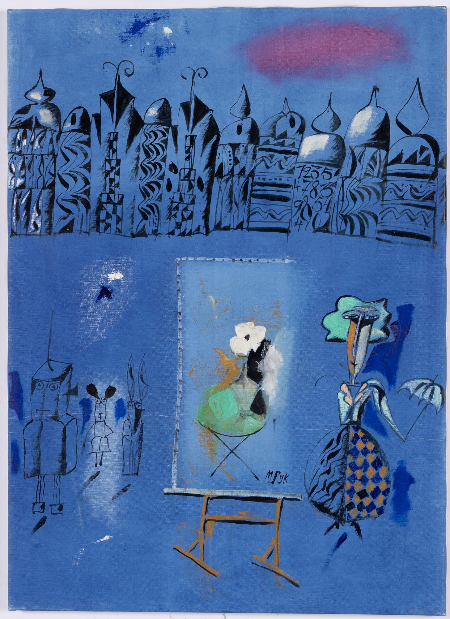 Madeleine Pyk, Friluftsmålaren.