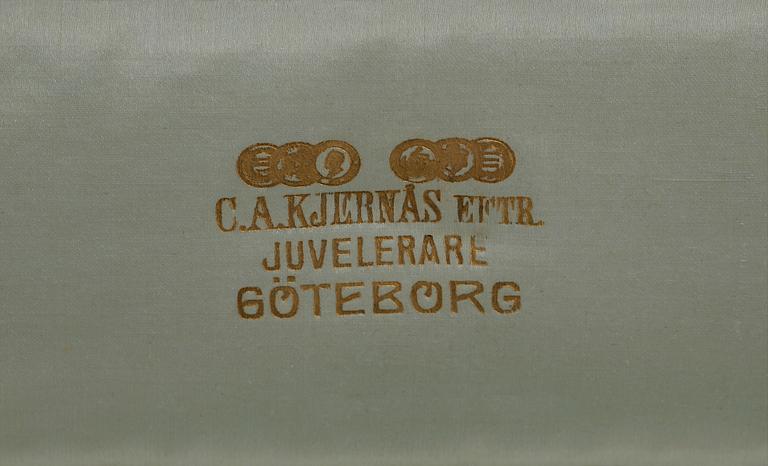 PARTI SILVER, 20 delar, bland annat J P Lundström, 1845. Total vikt ca 705g.