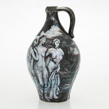 Emil Rekola, a 1920s ceramic vase, Kupittaan Savi.