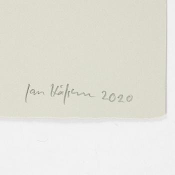 Jan Håfström, etching, 2020, signed 45/50.