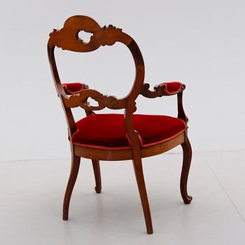 KARMSTOL, sent 1800-tal.