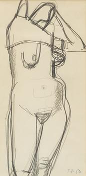 Torsten Renqvist, Stående akt.