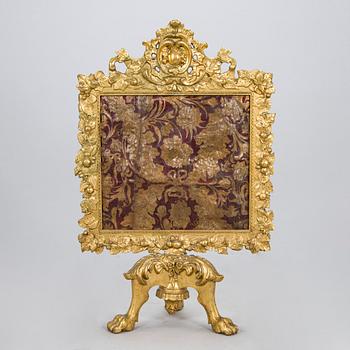 Kipinäsuoja, barokkityyli/uusrokokoo, 1800-luvun loppu.