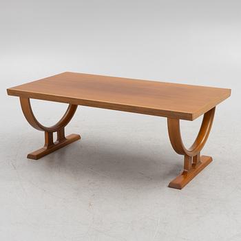 A teak coffee table, second half of the 20th century.