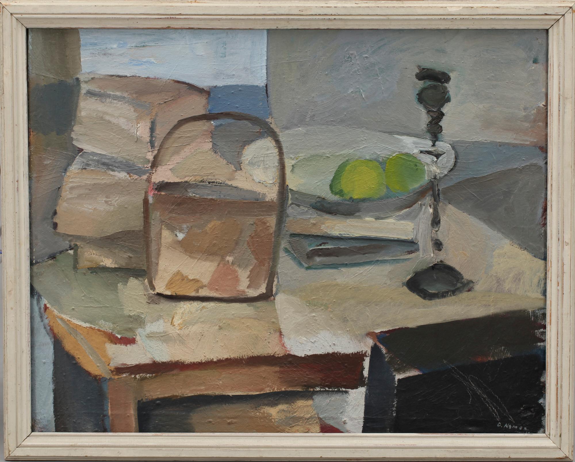 OLLE NYMAN, olja på duk, sign.