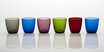 Tapio Wirkkala, dricksglas "4090", 12 st, Iittala, mitten av 1900-talet.