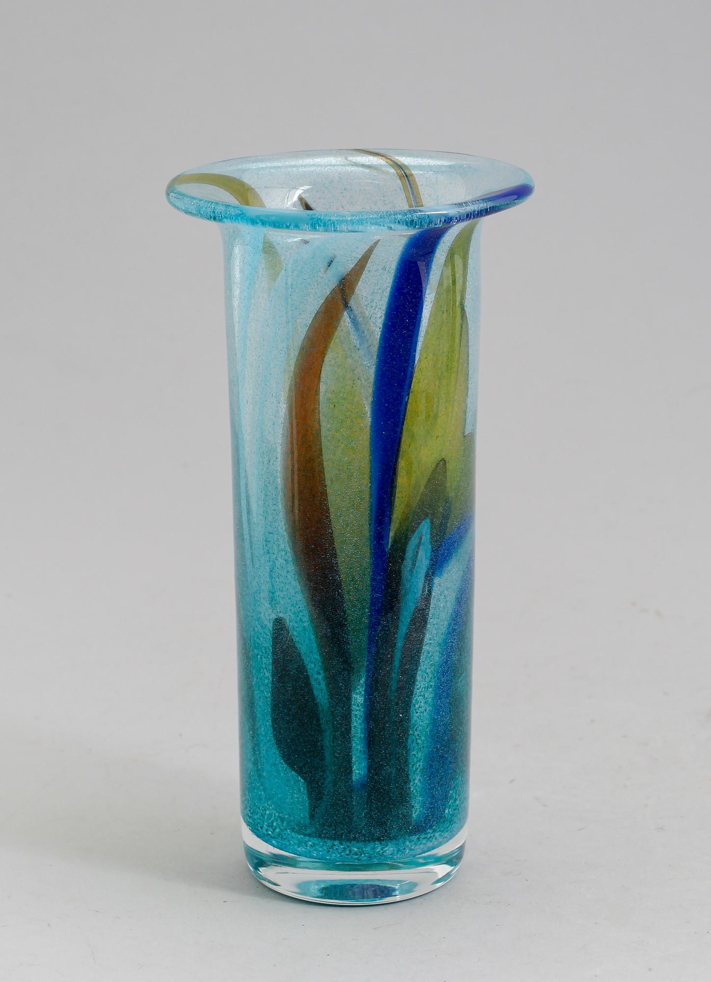 VAS, glas, Bengt Orup, Johansfors, signerad.