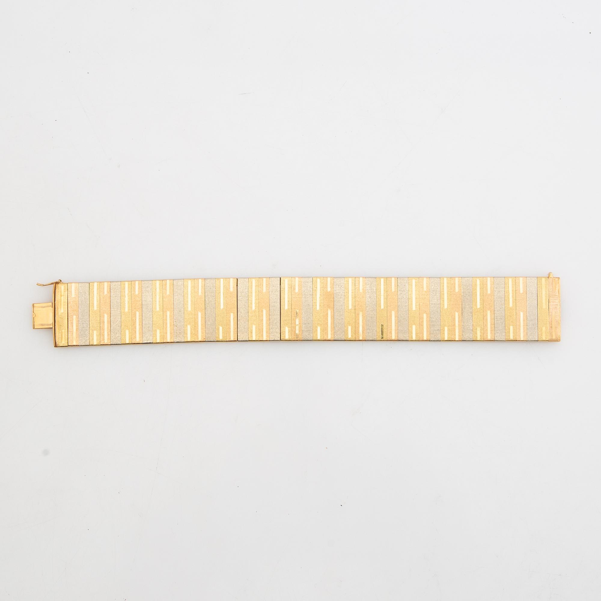 Bracelet, 18K gold, Austria.