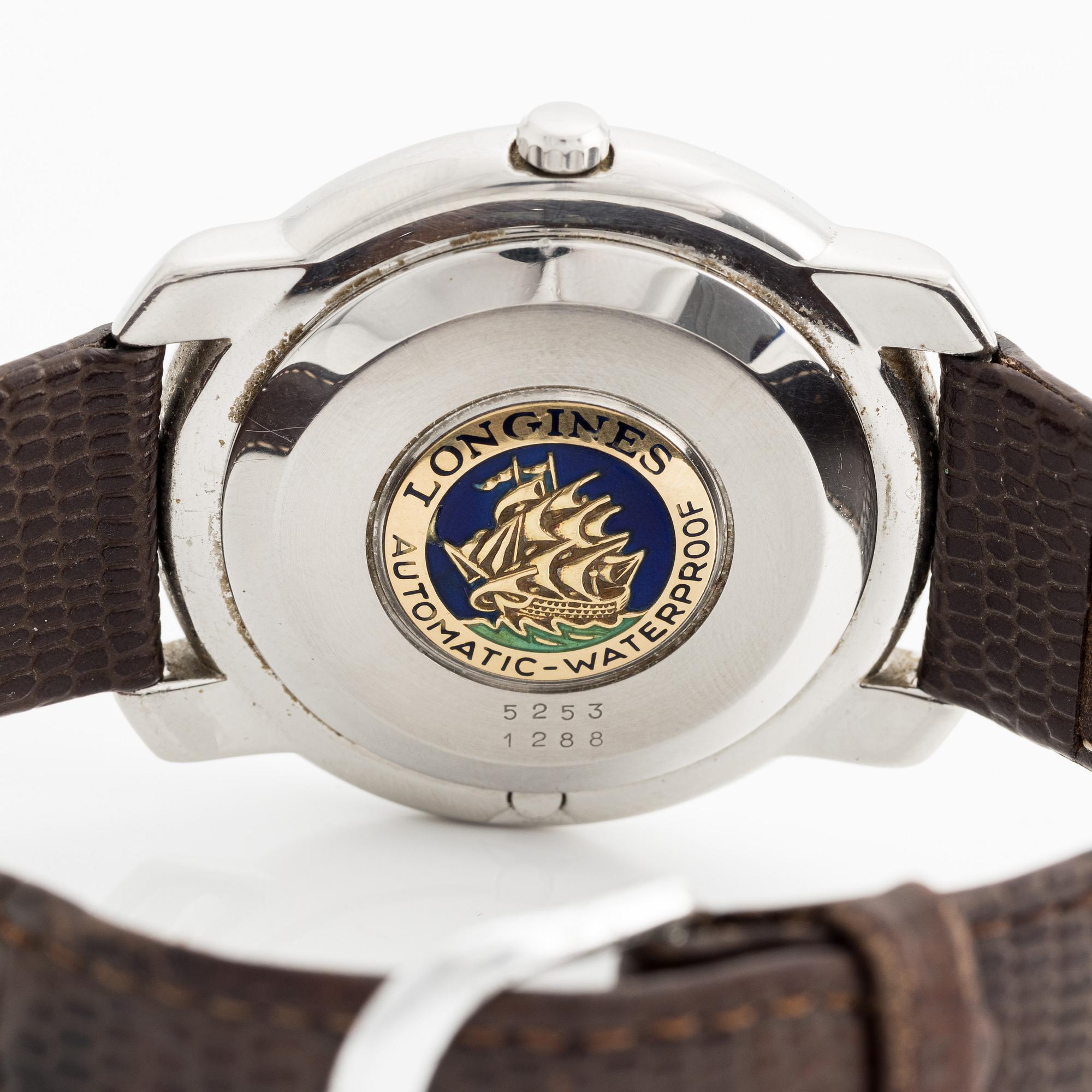 Longines, Christobal C, wristwatch, 39 mm.