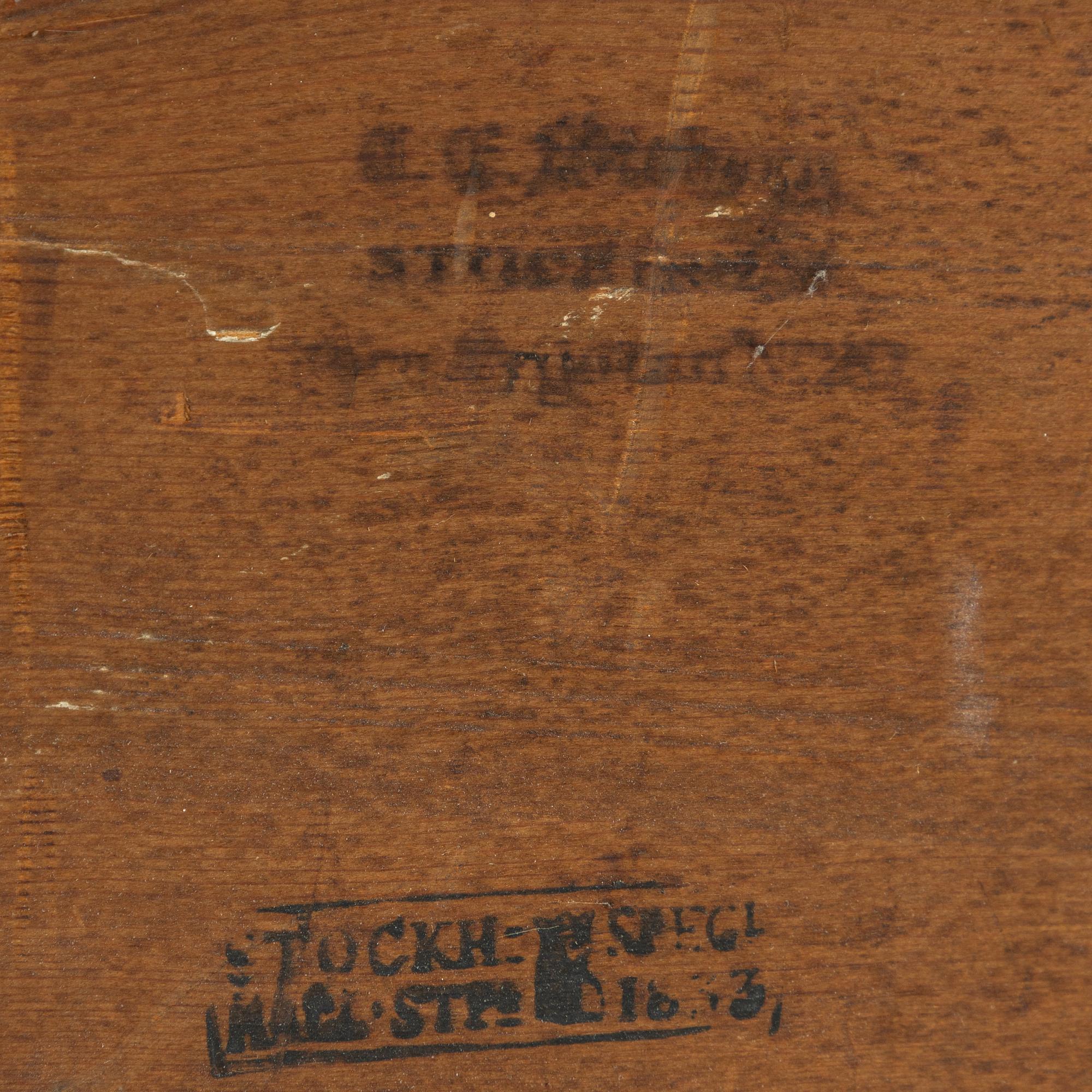 Spegel, empire, Stockholm, 1833.