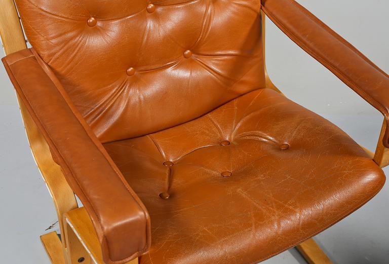 FÅTÖLJER, ett par, Westnofa Furniture, Norge, 1900-talets andra hälft.