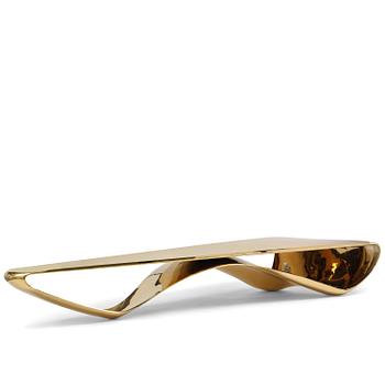 104. Johan Jonsson, soffbord/skulptur, "Luscious P1 Series" (Golden Table Edition), prototyp 1/2, 2010-2012.