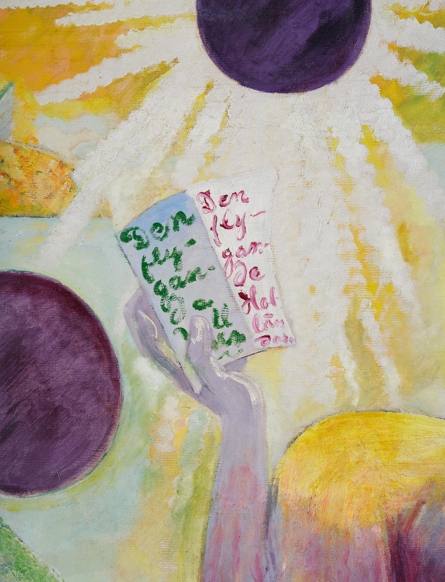 Isaac Grünewald, "Den Flygande Holländaren" (Soluppgång).