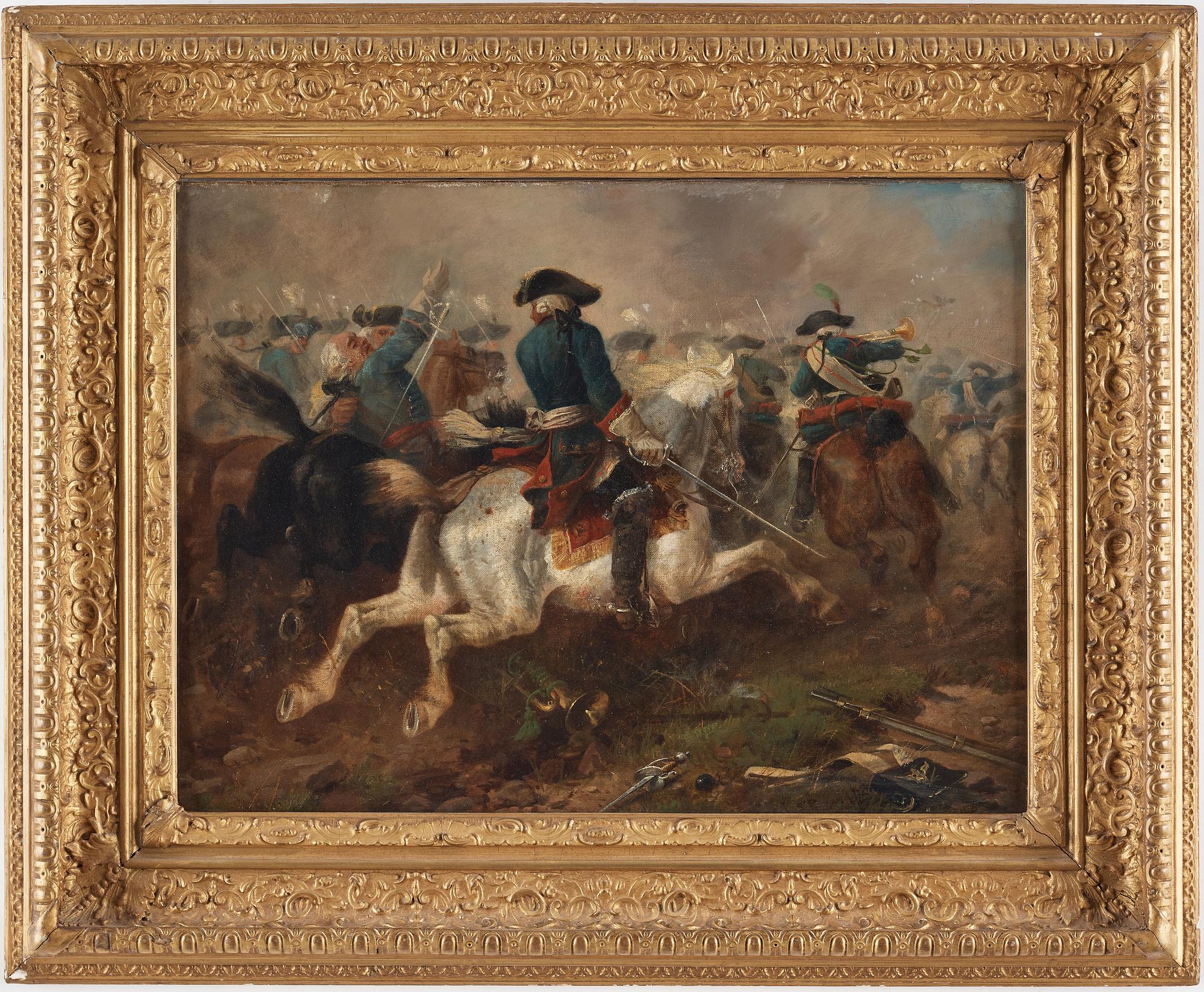 RICHARD BEAVIS, oil on canvas, signed and dated -72.