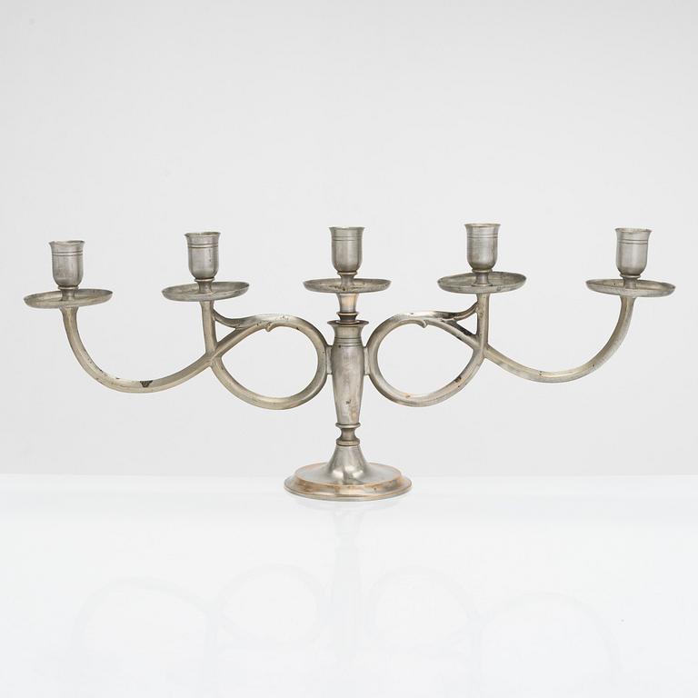 Paavo Tynell, a 1920s/30's candelabrum' Kj. 14/ 8014'. for Taito.
