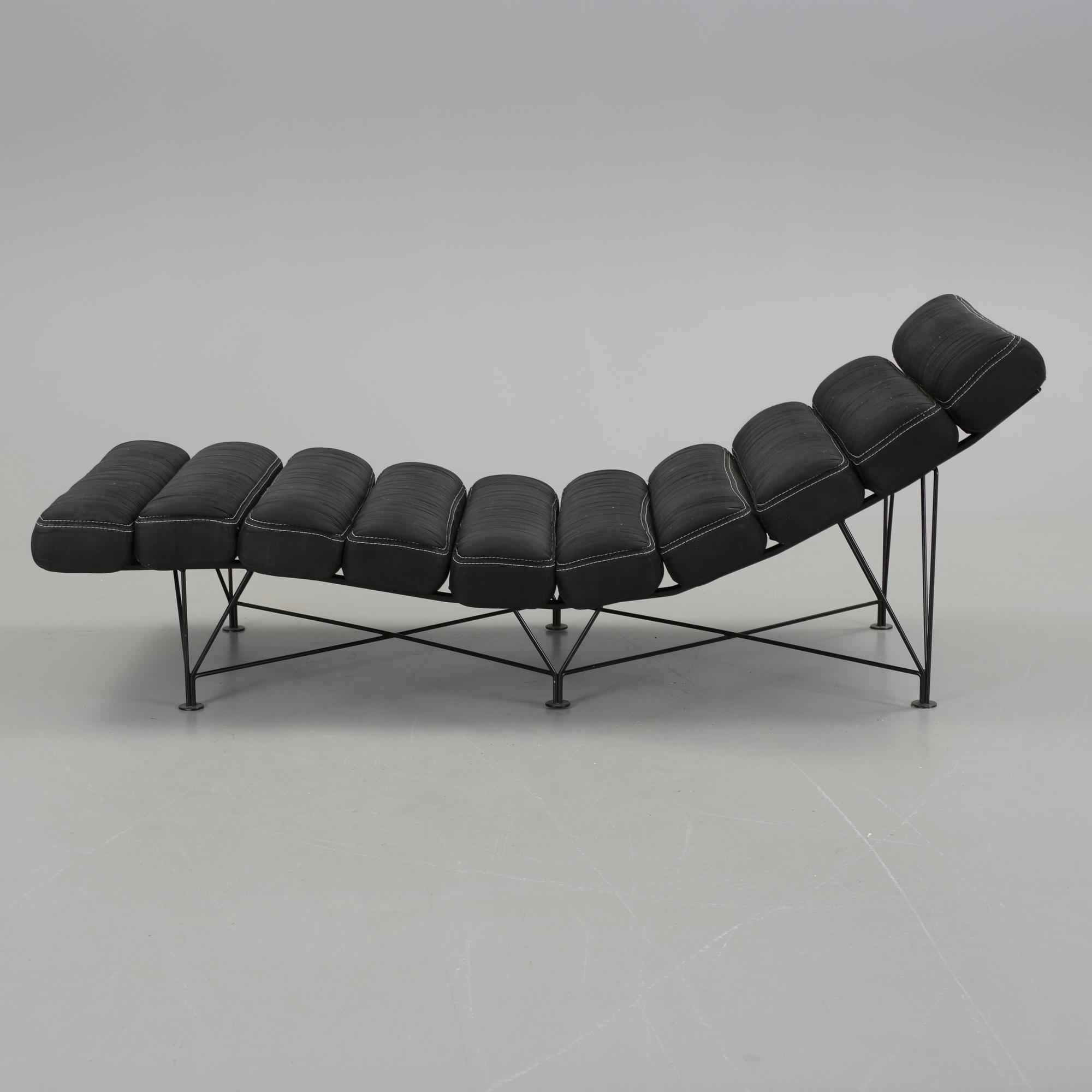 VILFÅTÖLJ, "Spider Lounge", Kenneth Bergenbladh, DUX, 1982.