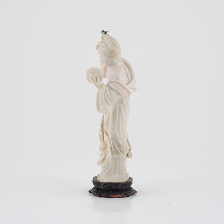 A Chinese sculpture of a lady, early 20th Century.