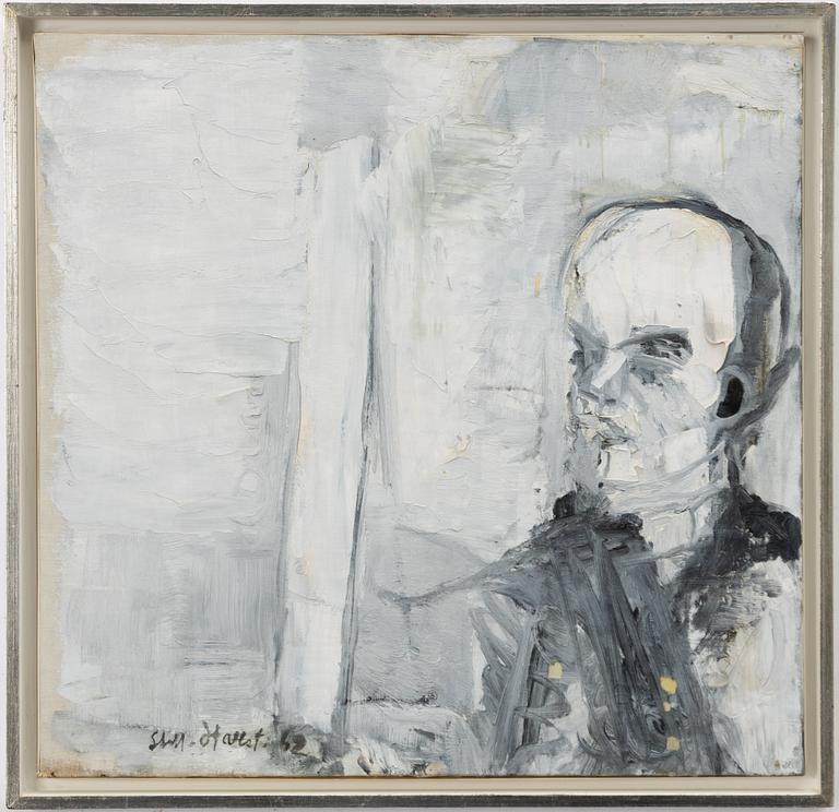 Staffan Hallström, Self-portrait.