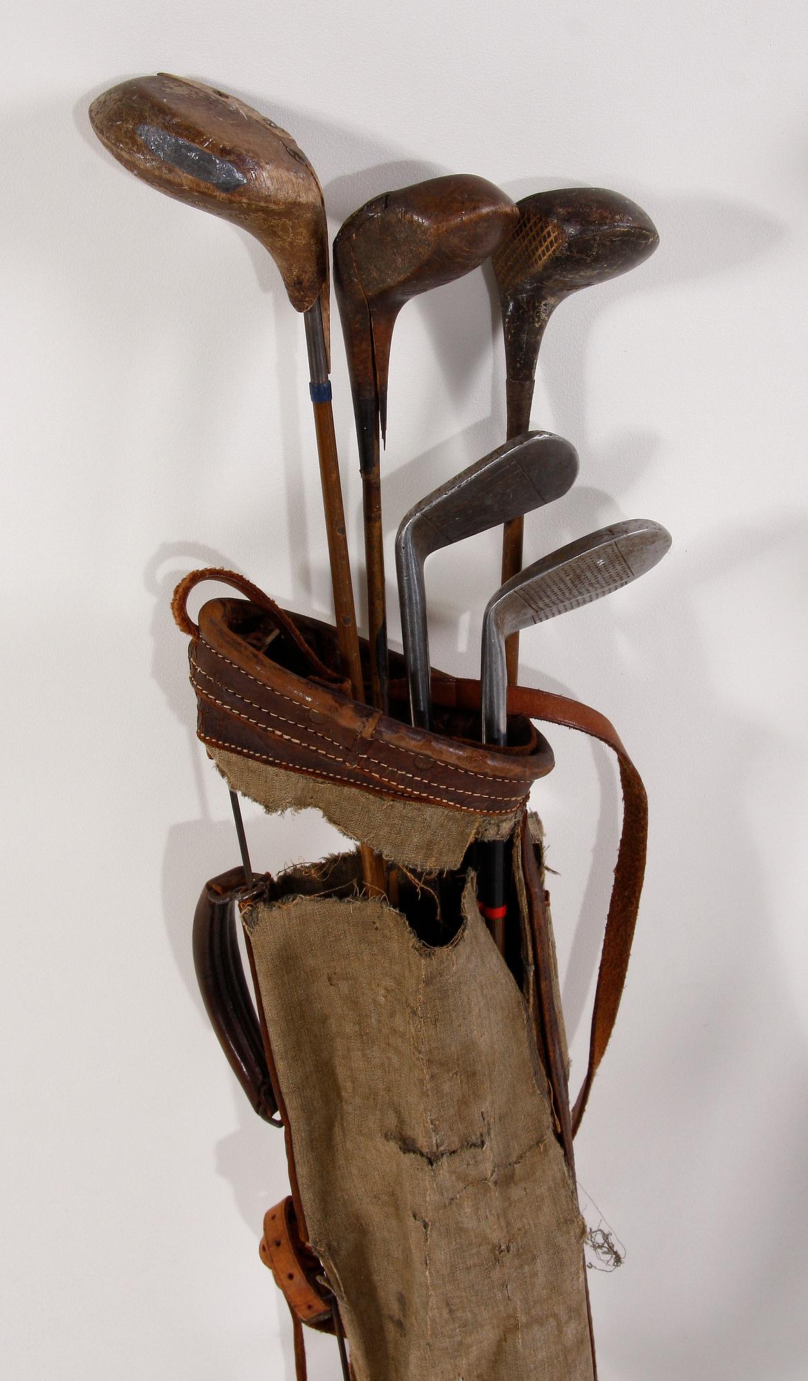 GOLFSET, 2 st, 1910/20-tal, England.