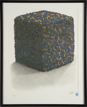 CÉSAR BALDACCINI, coloured serigraph, signed and numbered 89/200.