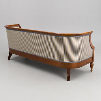 A mid-late 19th Century four-piece sofa suite.