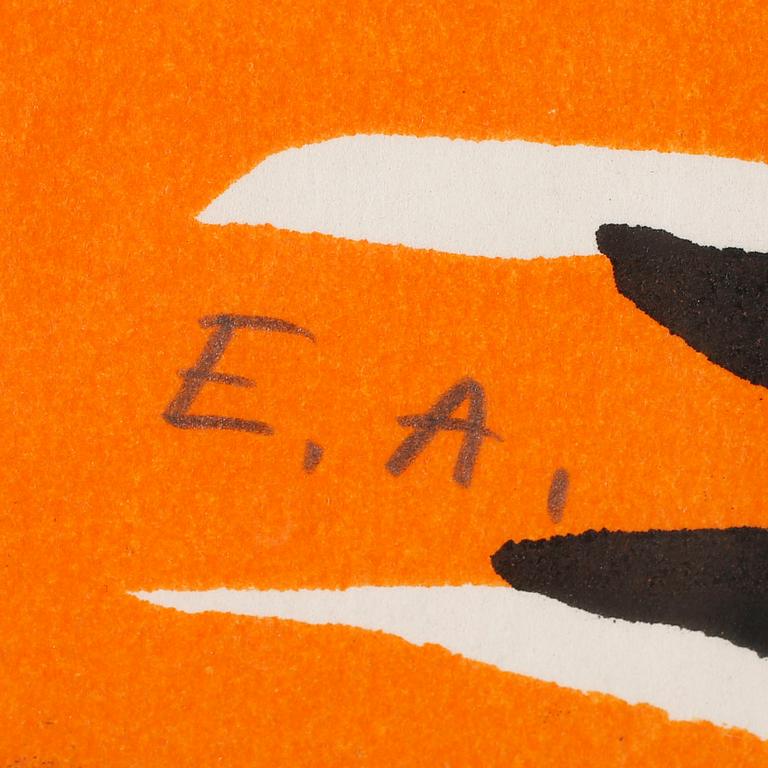 ALEXANDER CALDER,  litograph in colours, signed and numbered E.A.