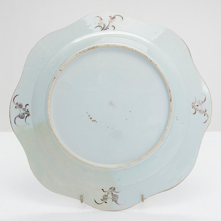 Fat, porslin, Qingdynastin, Qianlong (1736-95).