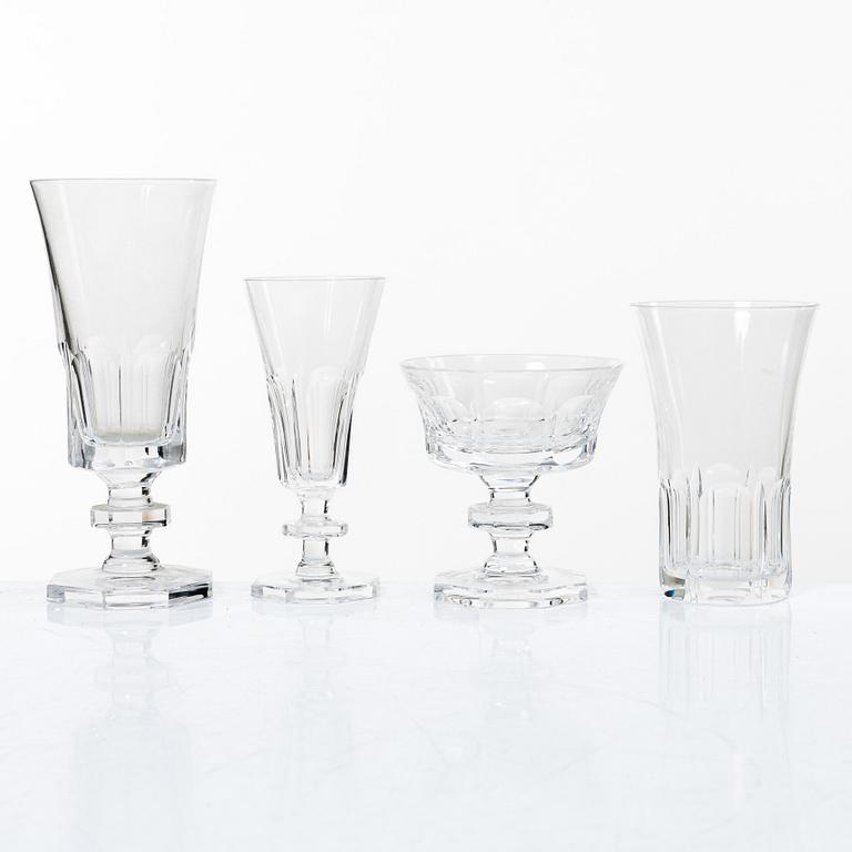 Elis Bergh, glass service, 48 pieces, "Hamra", Kosta.