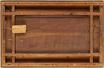 F. VON HOHENSTÄDT, olja på pannå, signerad.