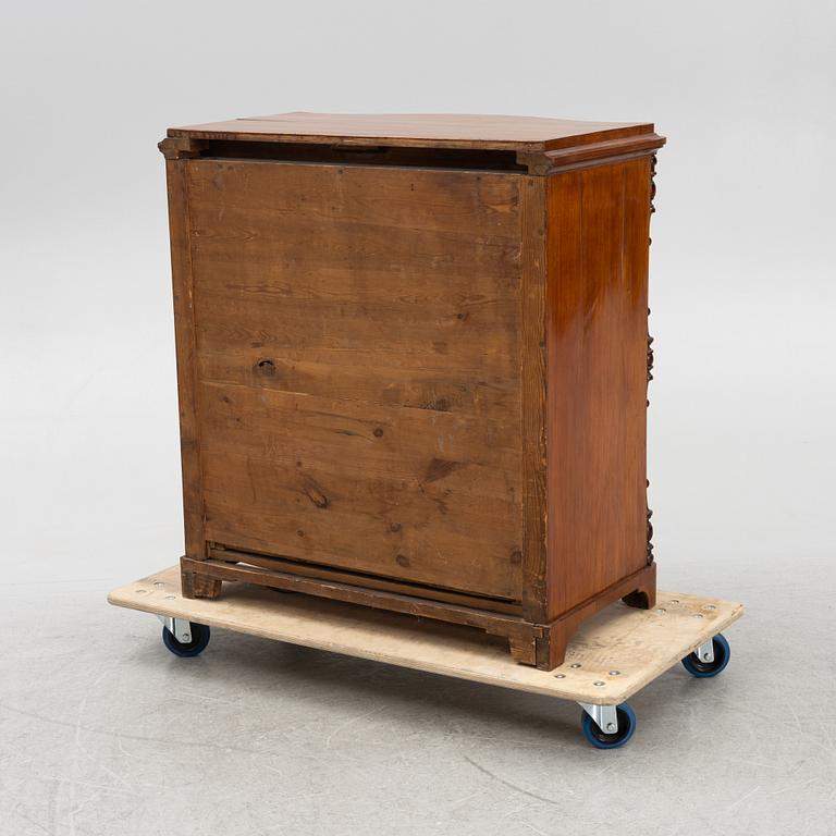 A chest of drawers, mid-19th Century.