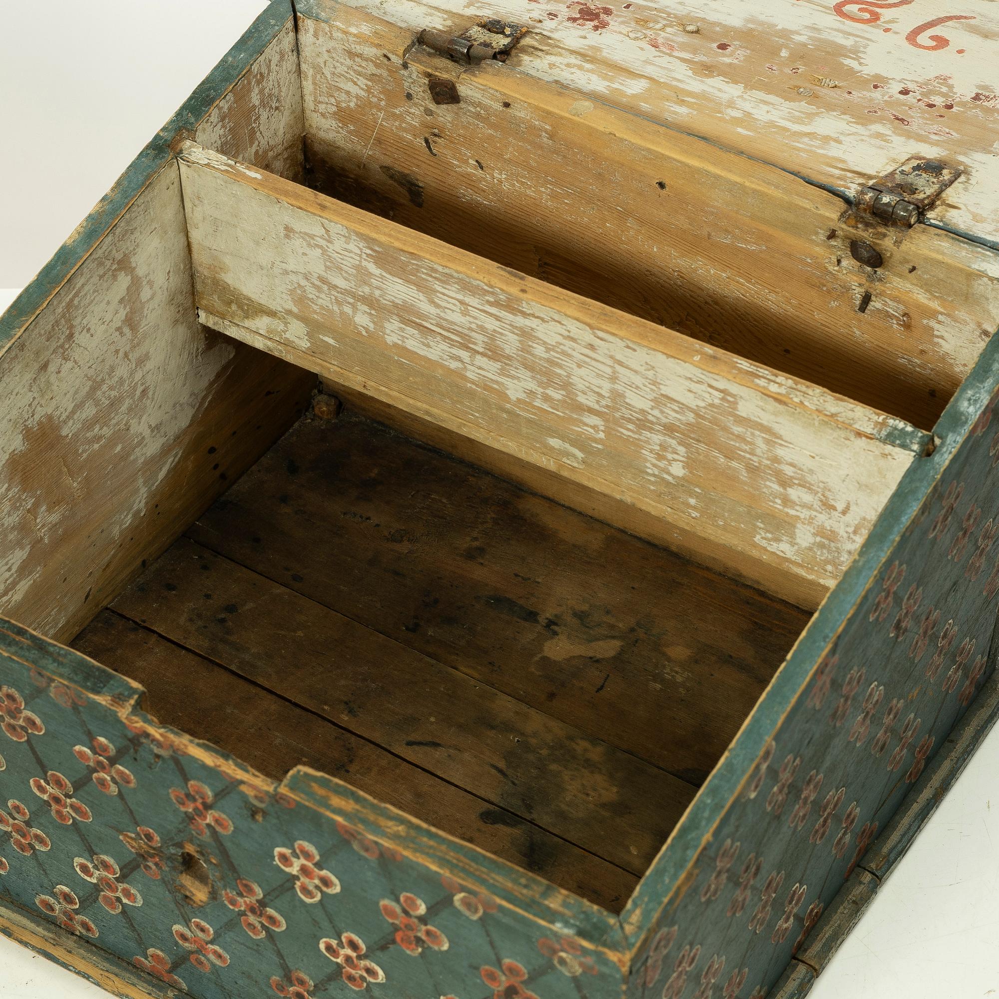 Skrin, allmoge, Jämtland, daterat 1785.