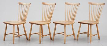 STOLAR, 4 st, "Lilla Åland" Carl Malmsten, 1940-tal.