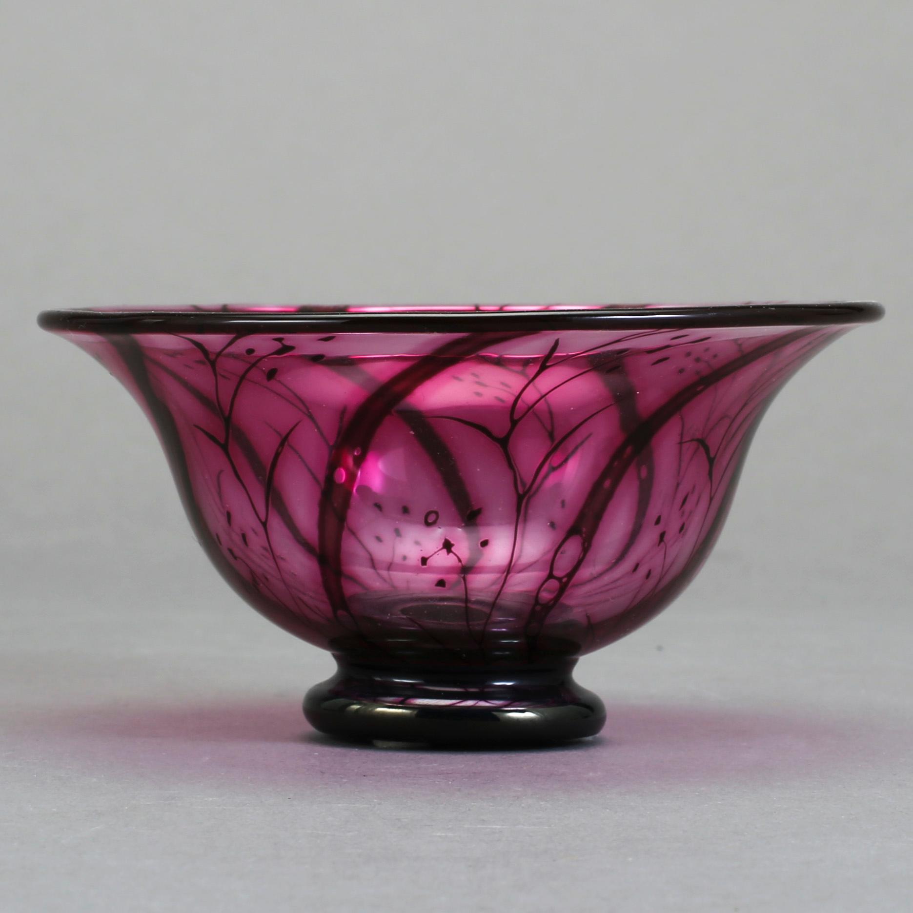 SKÅL, glas, graal, Eva Englund, Orrefors, signerad.