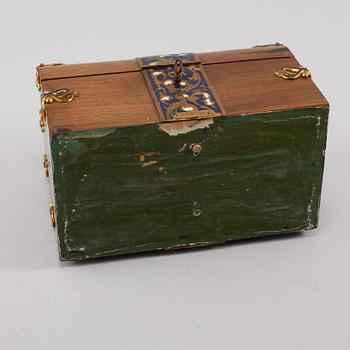 FLASKSCHATULL, troligen Frankrike, 1800-talets slut.