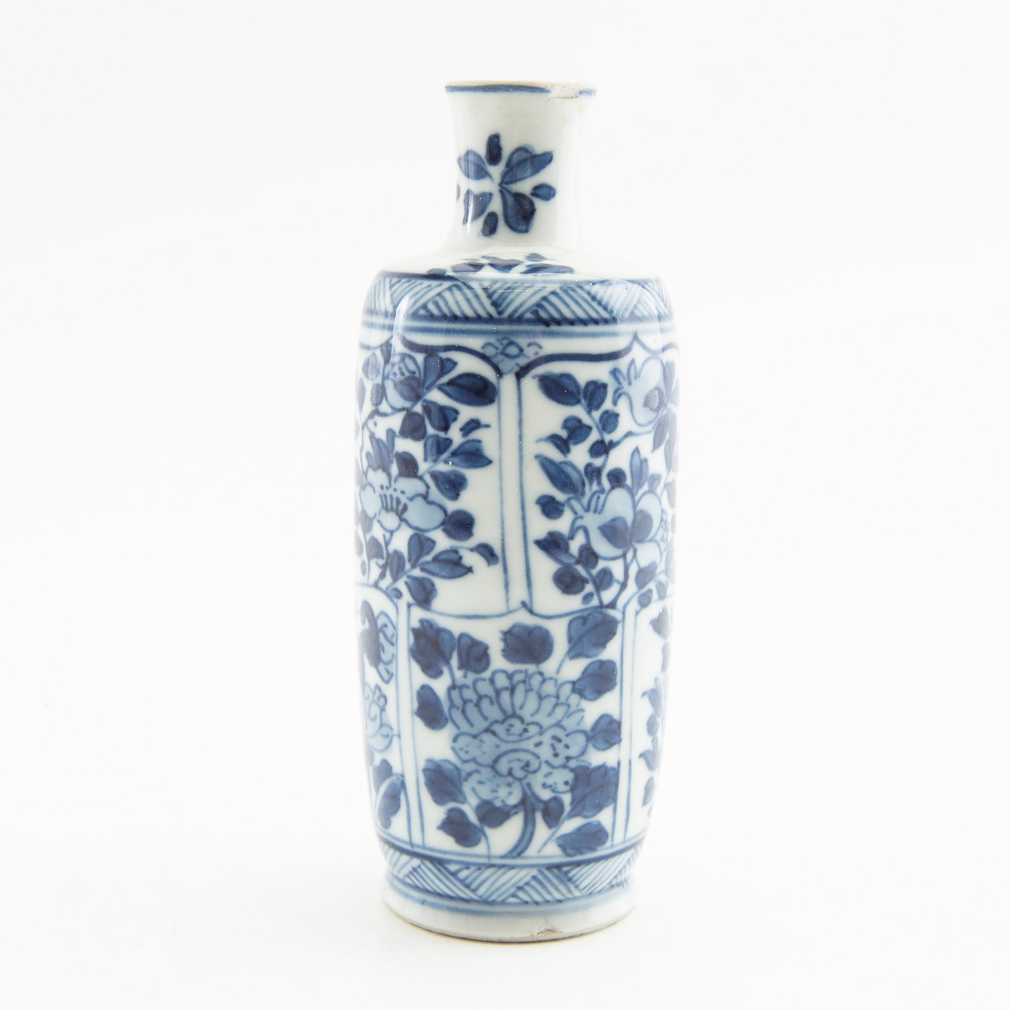 Snusflaska, porslin, Kangxi, Kina 1662-1722.