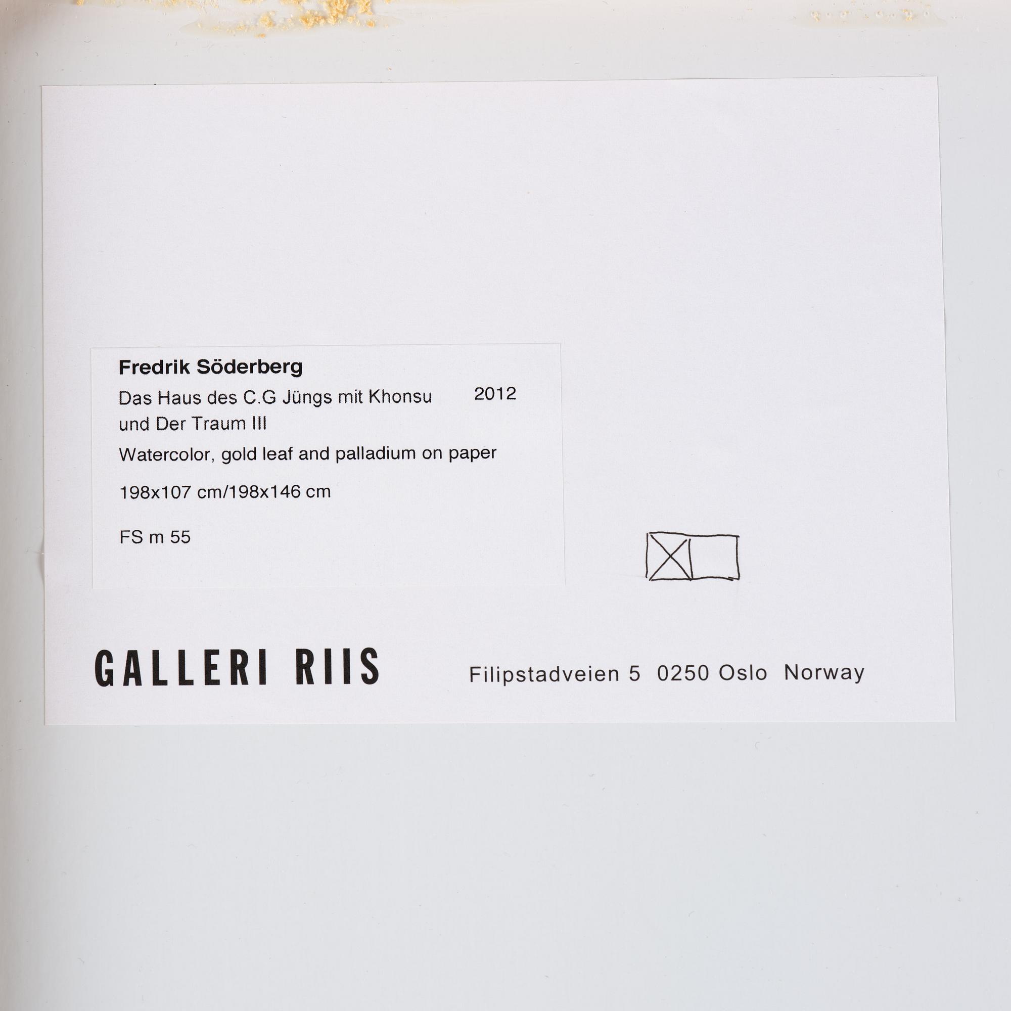 Fredrik Söderberg, "Das Haus des C.G Jüngs mit Khonsu und Der Traum III".