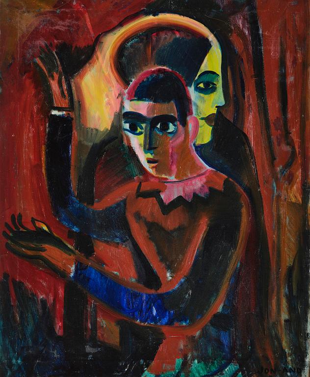 John Jon-And, "Figurer" (Agnes and Svante).