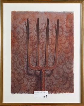 Philip von Schantz · SCHANTZ, VON PHILIP. Färglitografi, sign. o numr. 26/140 