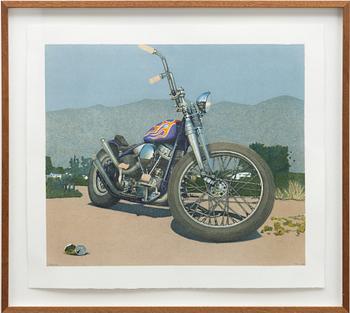 John-E Franzén, "Outlaw Chopper, Perris, California".