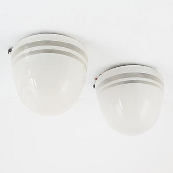 Harald Notini, a pair of ceiling lamps, Arvid Böhlmarks Lampfabrik, 1930s.