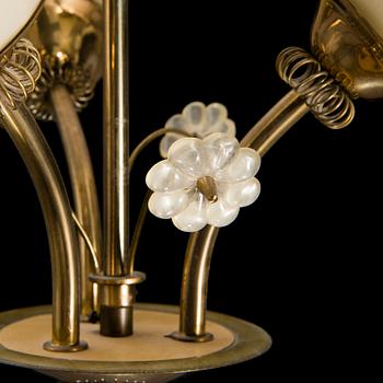 A mid 20th century ceiling light, Itsu.