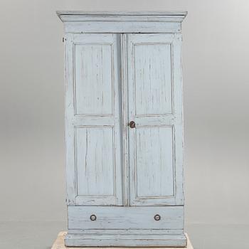 STÅNDSKÅP, allmoge, 17/1800-tal.