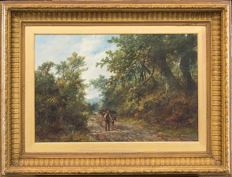 JAMES CHARLES WARD, olja på duk, signerad och daterad 1874.