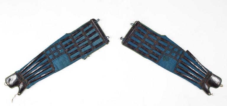 RUSTNINGSDELAR, 2 st, Japan, 1800-tal.
