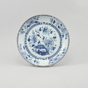 FAT, kompaniporslin, Qing-dynastin, Kina, Qianlong (1736-95).