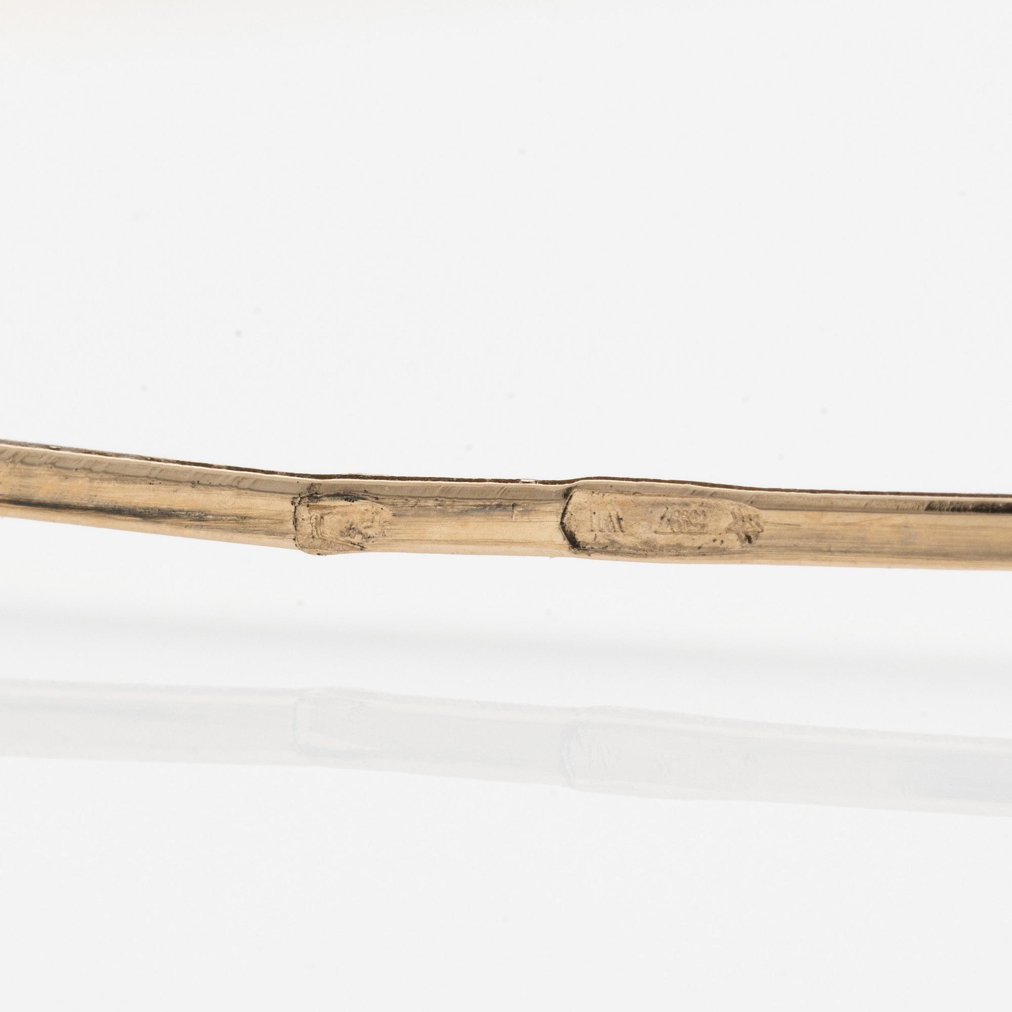 Armring, 18K guld, Italien.