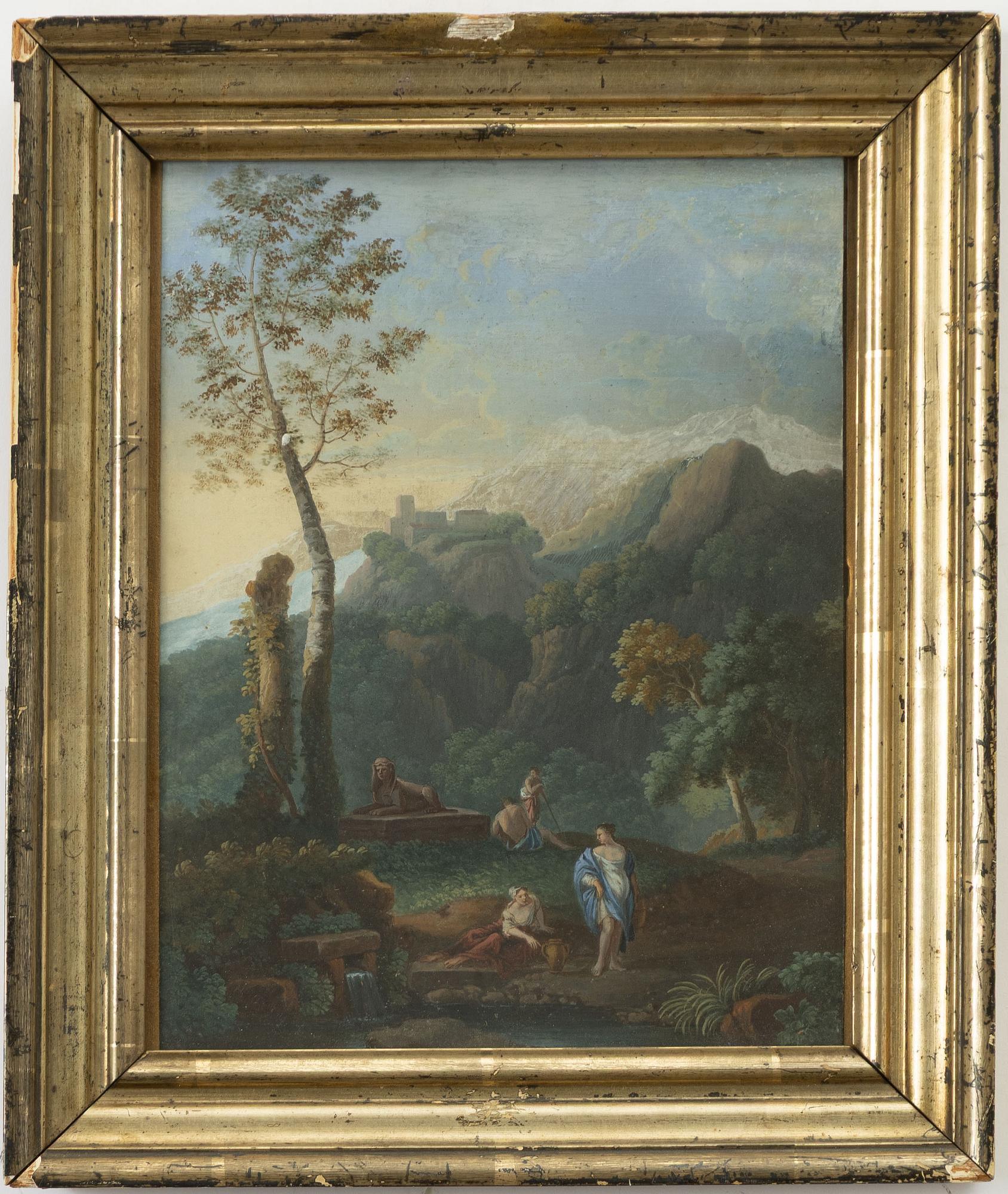 Johanne Westengård Fosie, Landscape with a Sphinx.